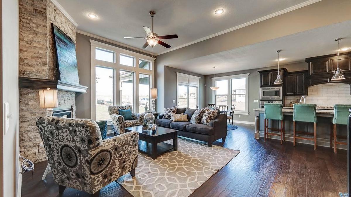 The Willow by Summit Homes offers a formal dining area, finished lower level and is open to tour six days a week.