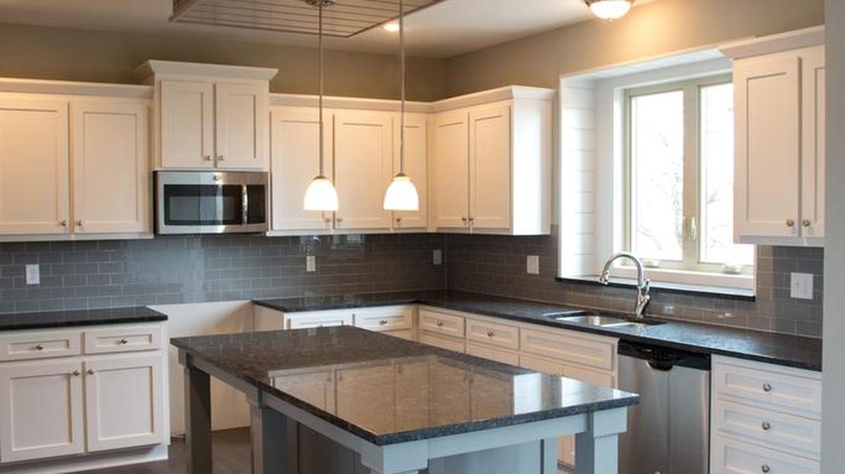 Five finished two-story homes built by Prieb Homes are available in the Estates of Highland Ridge, just northwest of Kansas 7 and Johnson Drive in Shawnee.
