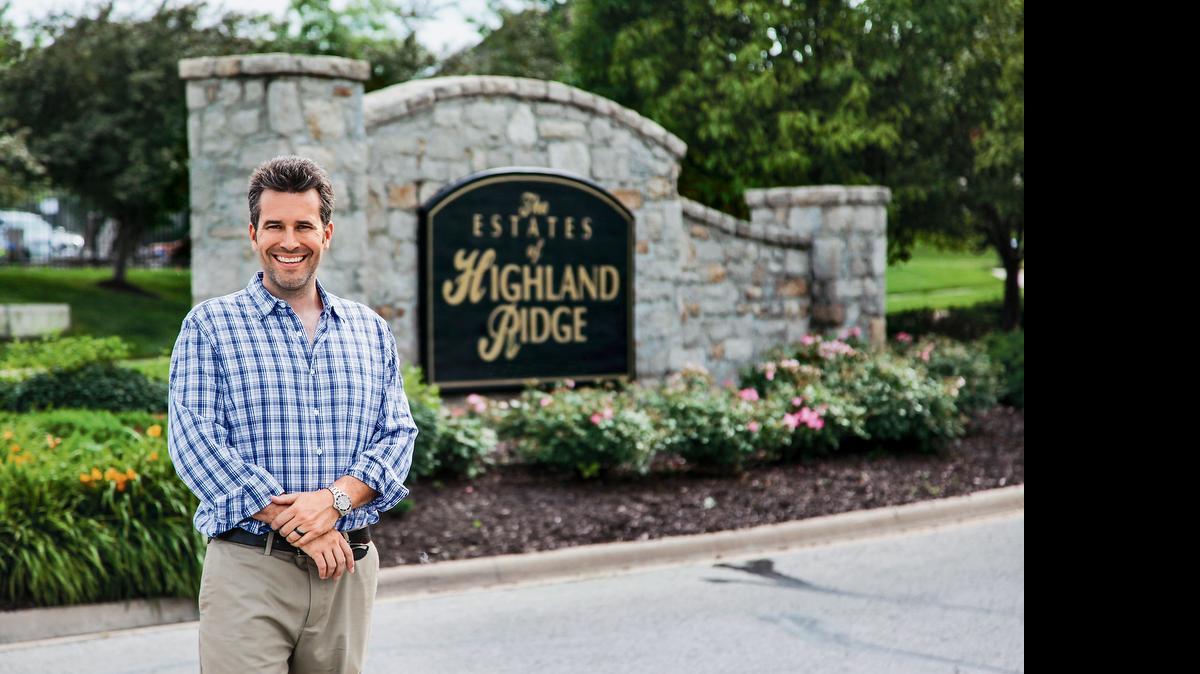 
Greg Prieb, president of Prieb Homes, has several two-story homes nearing completion in the Estates of Highland Ridge, just northwest of Kansas 7 and Johnson Drive in Shawnee. 
