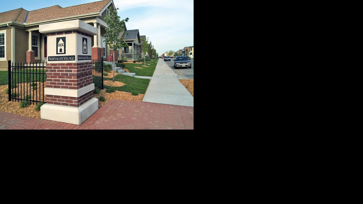 
Four-sided architecture and alley-loaded garages in back of the homes help to create Northgate Village’s ambiance reminiscent of older Kansas City neighborhoods such as Brookside and Waldo. 
