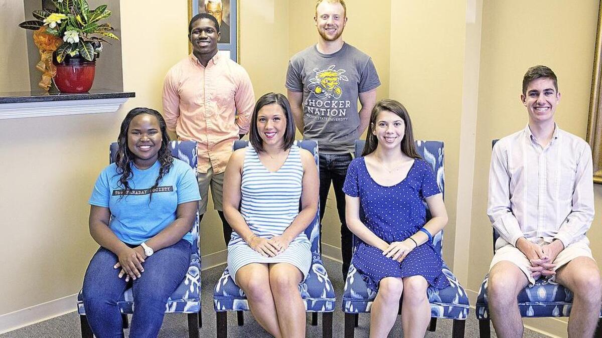 Congratulations to the winners of this year's Rodrock Vision Scholarship. Front row (left to right): Shillan Thaithi, Olivia Shurtleff, Grace Nielsen and Jeremy Kline. Back row (left to right): Cole Smith and Jonathan Edmondson