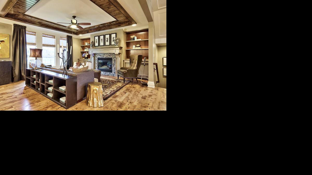 
For sale today at Wyngate is Rodrock Homes’ Larsen II model. Included in its $660,000 price is a basement finished with granite-topped bar and theater area.
