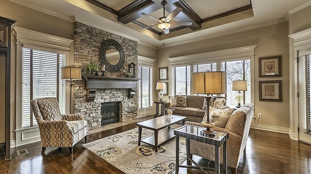 Open floor plans and rich architectural details create an exceptional living space at Gatewood Villas.
