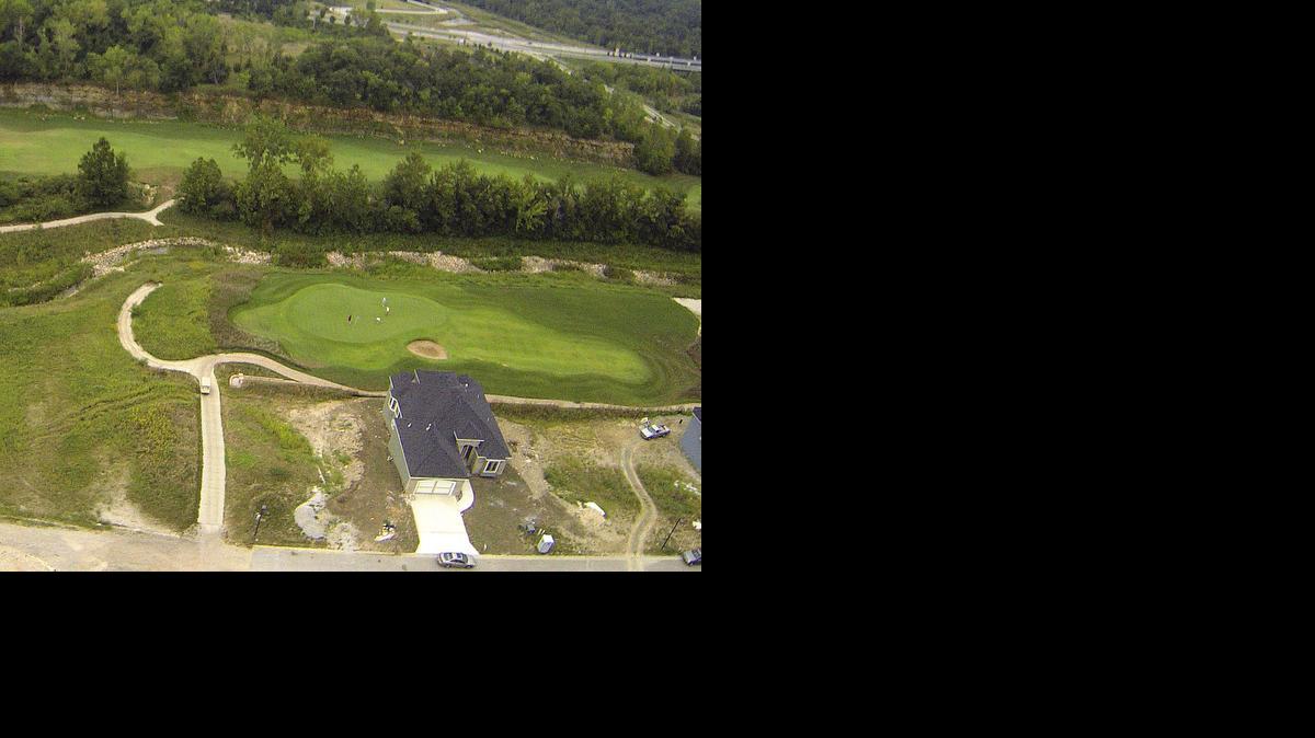 
Befort Construction is building this home in Cottonwood Canyon overlooking No. 15 green of Canyon Farms Golf Club. 
