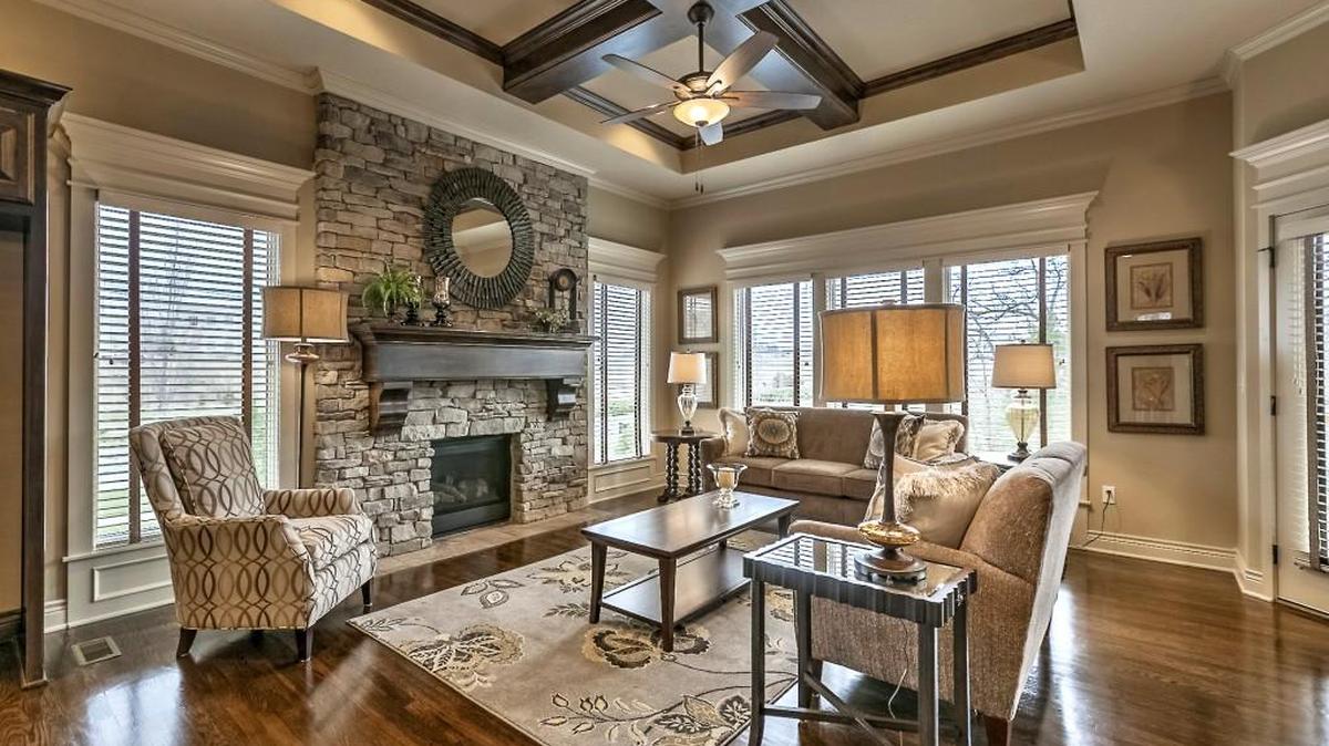 Open floor plans and rich architectural details create an exceptional living space at Gatewood Villas.