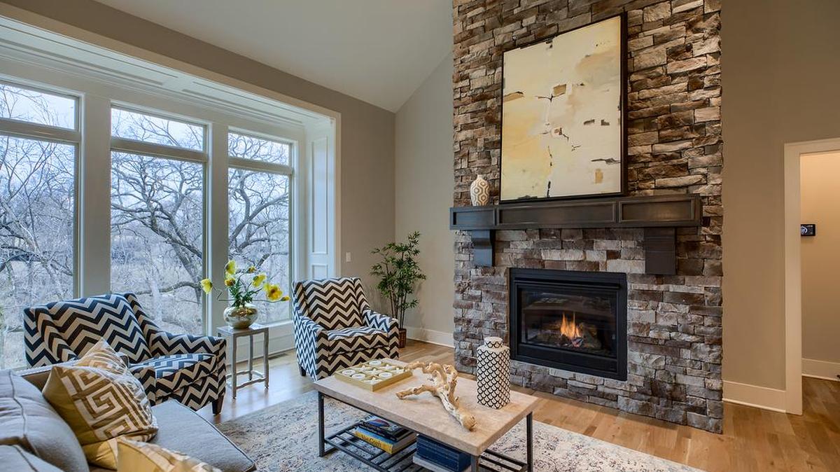 This new reverse 1.5-story, well-appointed four-bedroom Aspen II is available for purchase in Shawnee’s Ridgestone Meadows (6802 Brownridge Dr., $569,000).