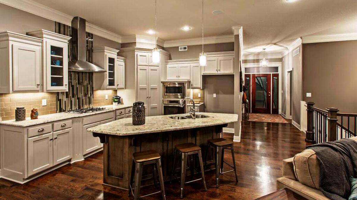 Builders in P & L Development communities offer the features homebuyers most want, including island kitchens with designer cabinets and granite counter tops, hardwood floors in main living areas and wrought-iron stair spindles.