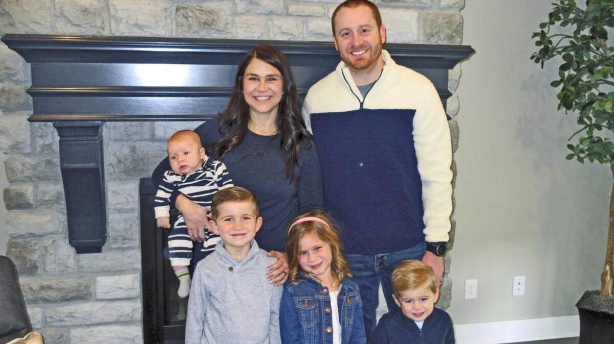 The Carter family initially settled in Rodrock Development’s Forest View as a family of 3. But as the family grew to 6, their home no longer worked as it once had. The Carters were faced with a decision: Find a home elsewhere that fit their needs or tackle building a house in their beloved Forest View. Not wanting to leave the community and the fabulous friends there, the Carters opted to build a new home just down the street from their existing address. “The home is the perfect combination for us, plus the floor plan is called the Carter, and with our last name, we knew it was a good sign!” Brittany Carter says.