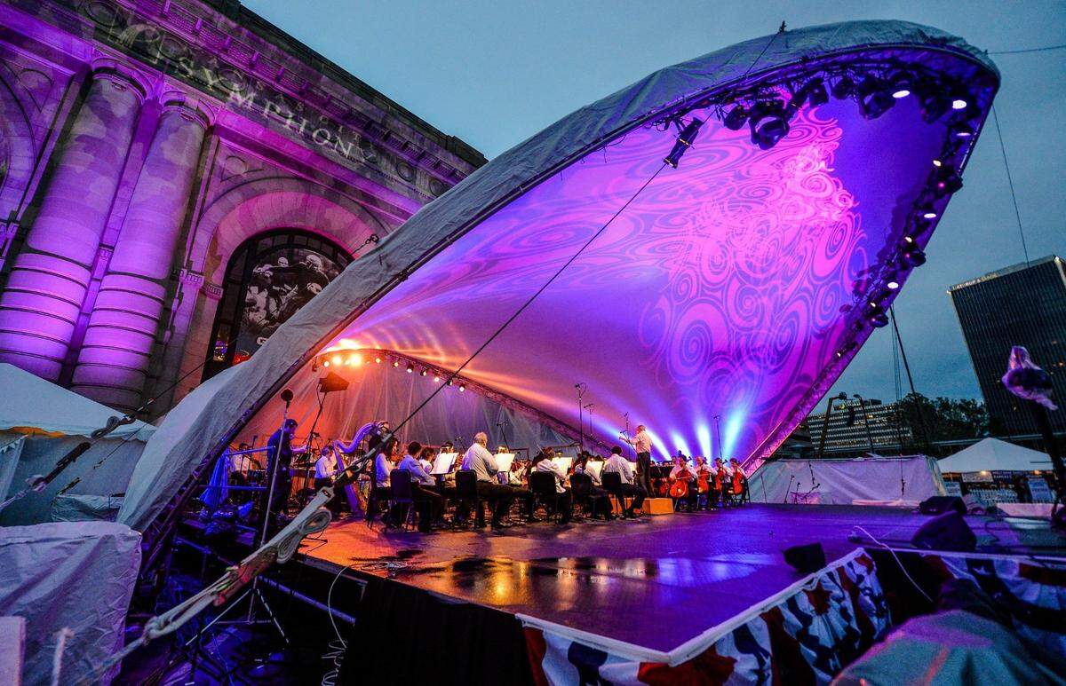 Celebration at the Station with the Kansas City Symphony will return to Union Station on Memorial Day weekend after a two-year absence because of COVID-19.