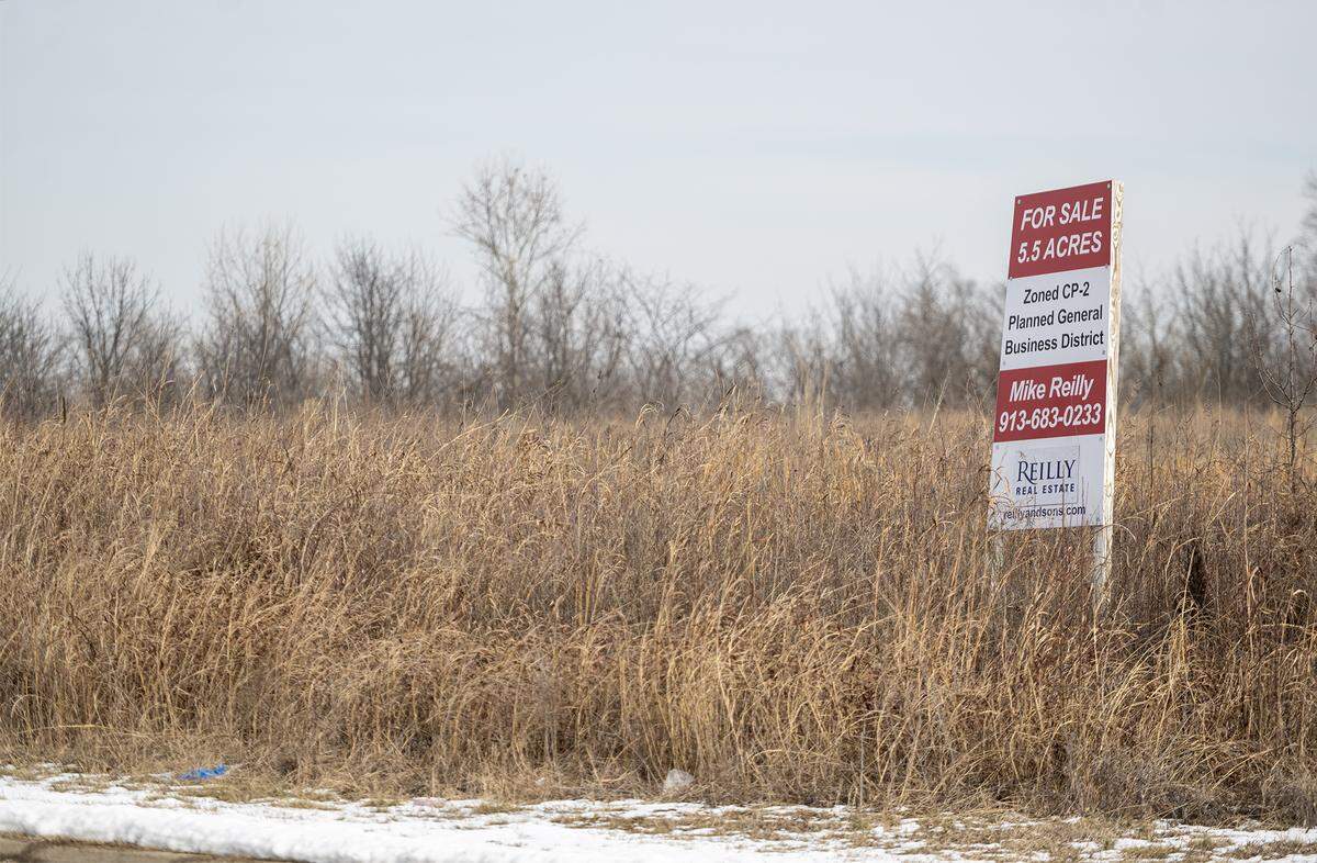 The Kansas City Chiefs are said to be looking for a stadium site in Wyandotte County. This tract of land, looking northeast from State Avenue at North 126th Street in Kansas City, Kansas, is seen on Monday, Feb. 2.