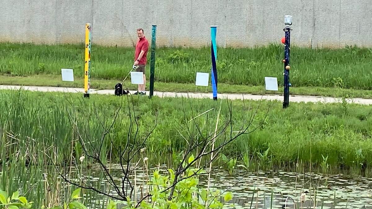 More than than 30 poles have been installed in Black Hoof Park, 9053 Monticello Road, Lenexa. The Peace Poles Community Art Project is a partnership of the Lenexa Rotary Club, the Lenexa Arts Council and the city of Lenexa. The poles will be on display through Sept. 30.