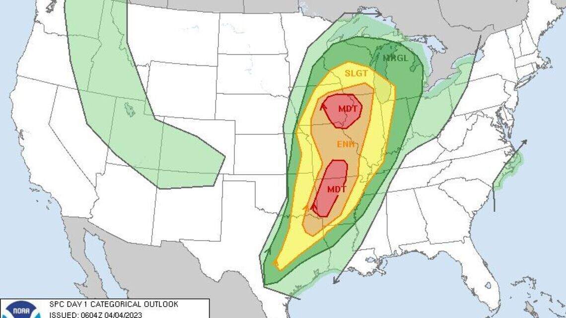 Hail, damaging winds, tornado possible as storms pass KC | Kansas City Star
