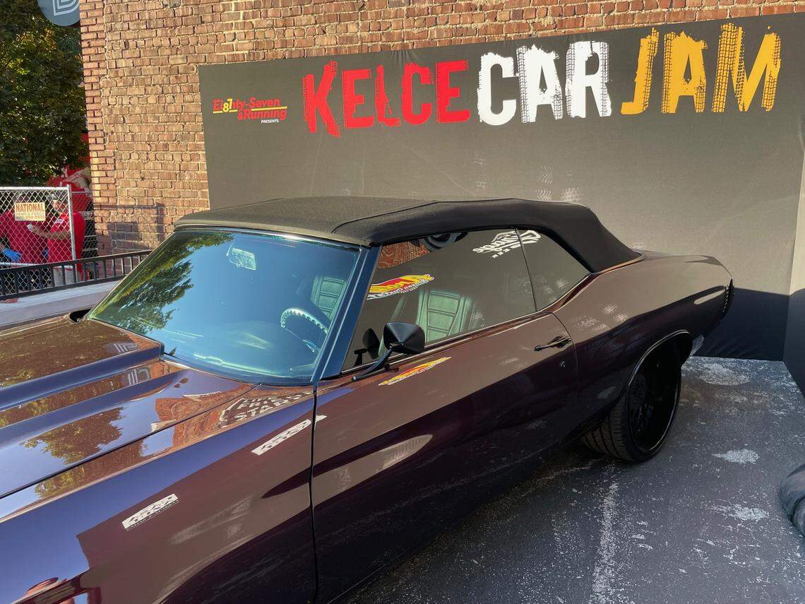 Travis Kelce’s 1970 Chevy Chevelle.