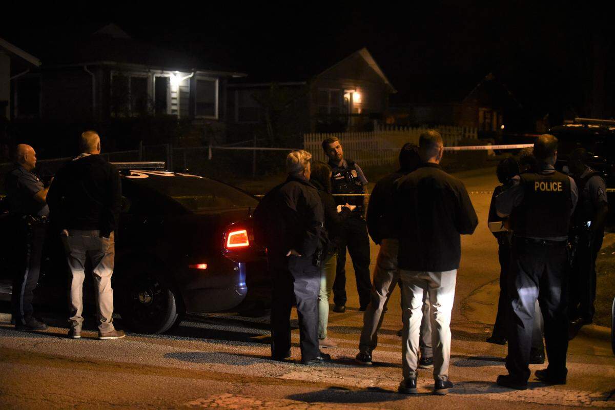 Kansas City police were investigating a fatal shooting that left one man dead Thursday night in the 4600 block of East 46th Street.