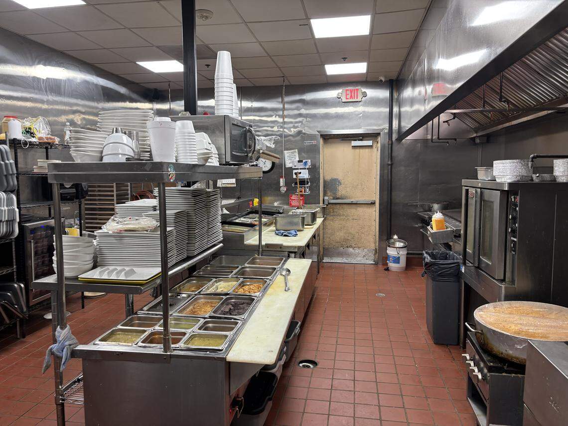 The kitchen of El Toro Loco in Lenexa.
