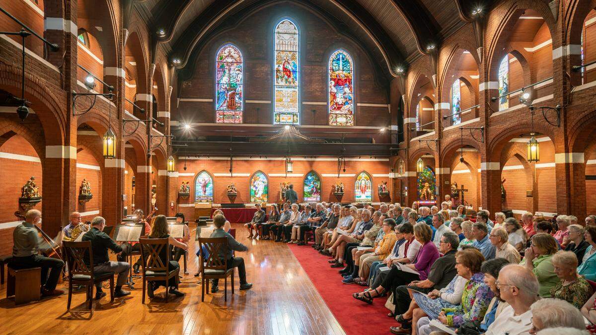 Summerfest concerts are held on Sunday afternoons at St. Mary’s Episcopal Church throughout July.