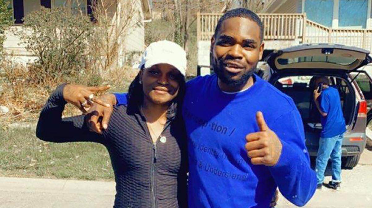 Kiara Scales Green, 31, and Damien Silas, 33, were small children when their father was sent to prison.