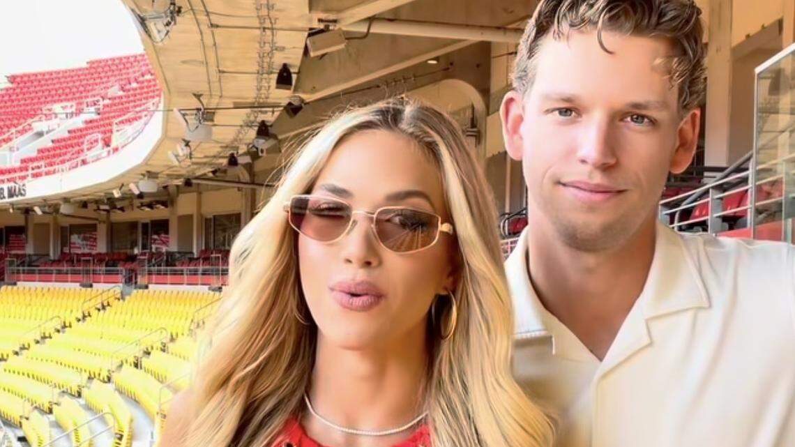 From Arrowhead, Gracie Hunt & fiance Derek Green announce World Cup ticket giveaway