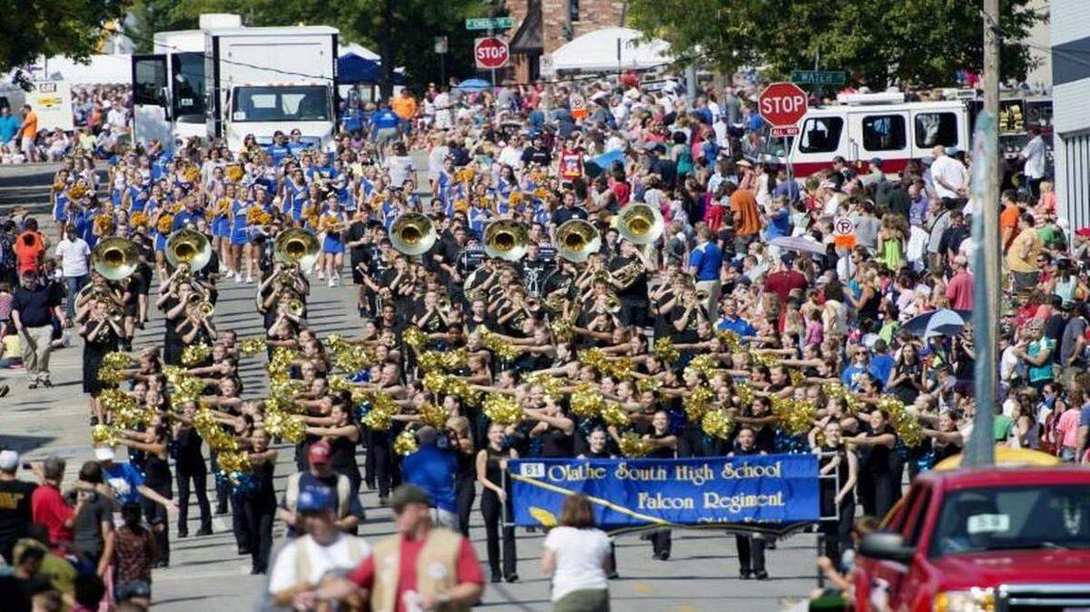 Every year, around 200,000 people flock to downtown Olathe for the annual three-day Old Settlers festival.