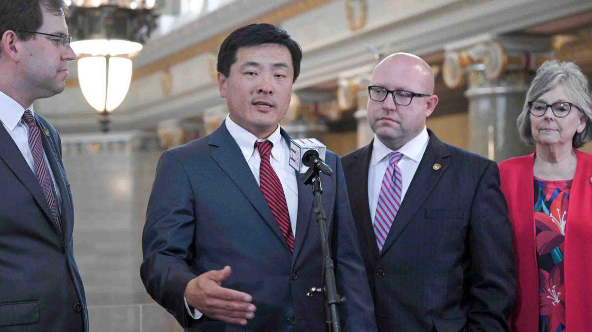 Missouri House Speaker Jonathan Patterson, a Lee’s Summit Republican.