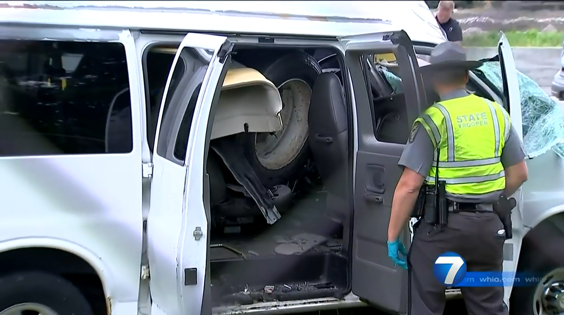 The two men who died were pronounced dead at the scene, police said.