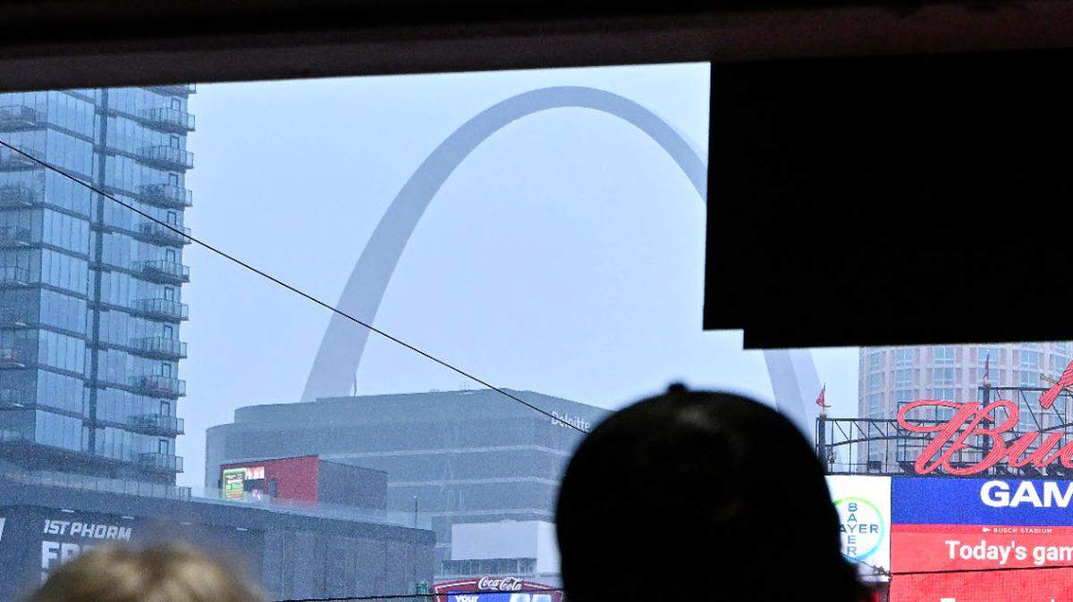 No baseball at Busch Stadium on Wednesday, May 4, 2025; the Royals-Cardinals game was postponed because of poor weather.