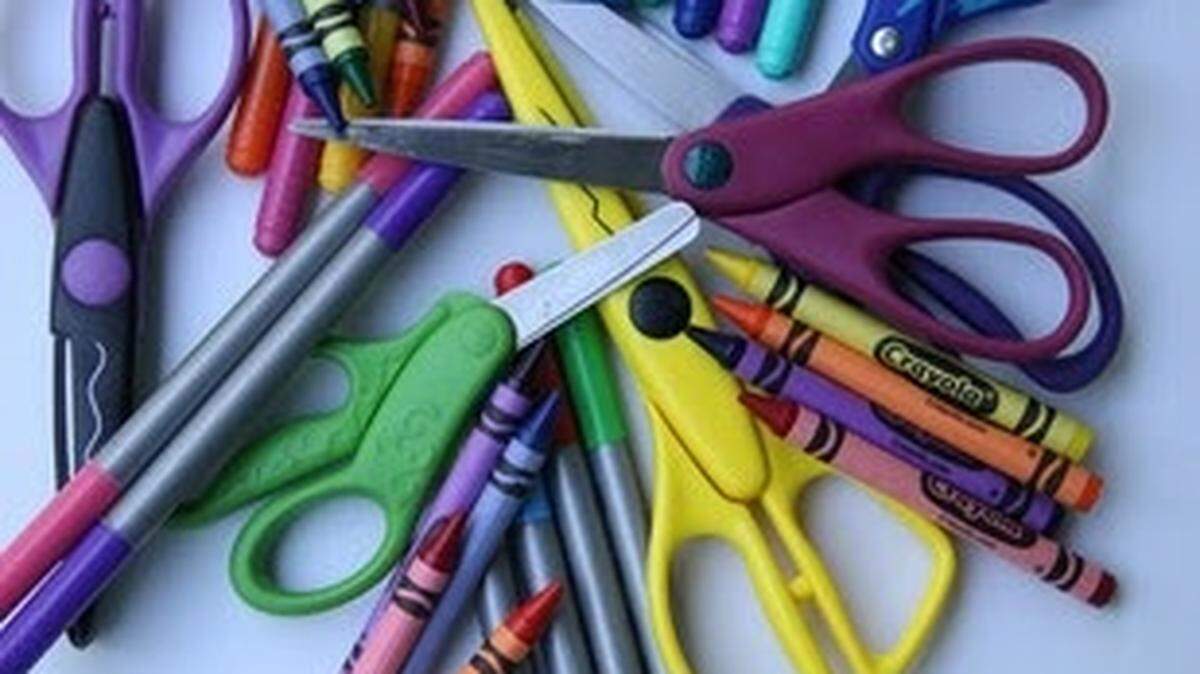 Dig through your existing supplies before funding this year’s school supplies.
