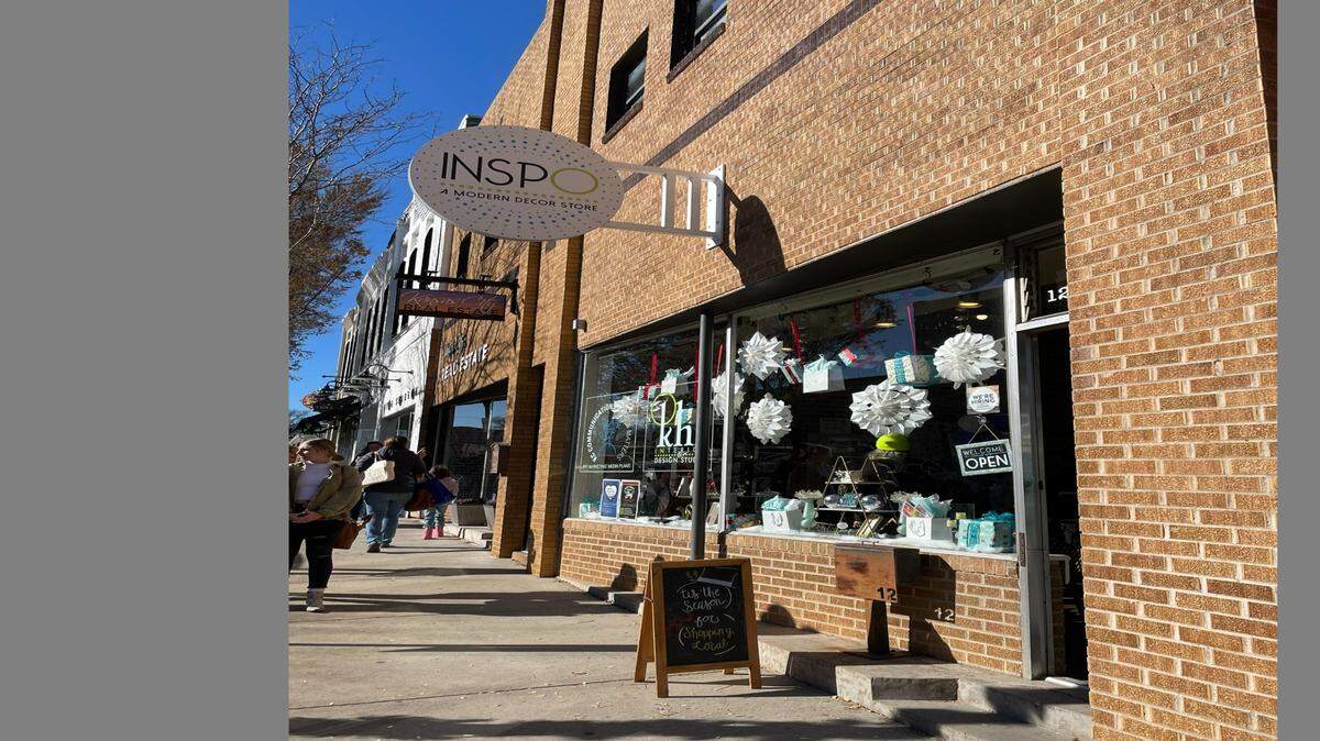 Stores like INSPO opened their doors to eager shoppers on Small Business Saturday.