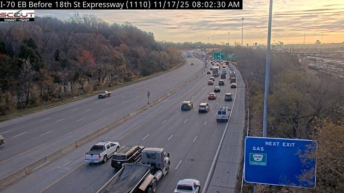 Traffic backups as bridge repairs close EB I-670 in KCK: How long will it last?