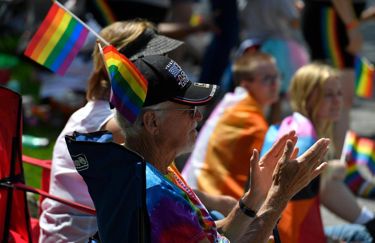 An enthusiastic crowd greeted entries in the 2022 KC Pride Parade, as they made their way through Westport at the start of Saturday’s procession down Broadway, and then on to Theis Park, where the annual Pride Festival is being held this weekend.