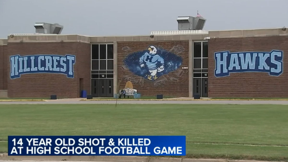 Marshawn Mitchell, 14, was shot and killed as he left a Hillcrest High School football game, reports say.