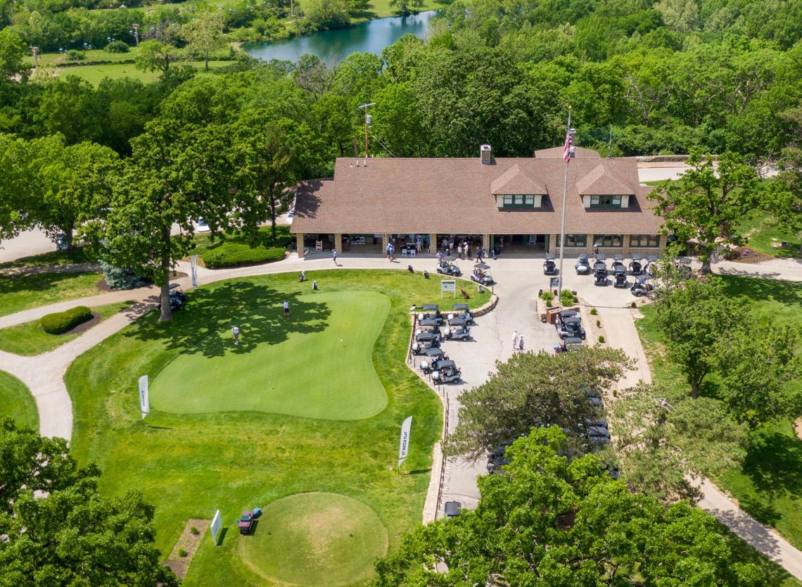 The clubhouse at Swope Memorial. If plans are approved, the golf course will close at the end of this year for a multimillion-dollar overhaul.