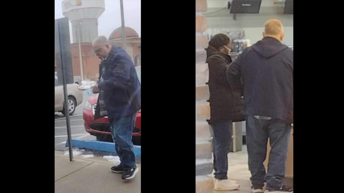 A “concerned citizen” shot video of the accused former police detective getting food at Culver’s last week while he was supposed to be on home detention.