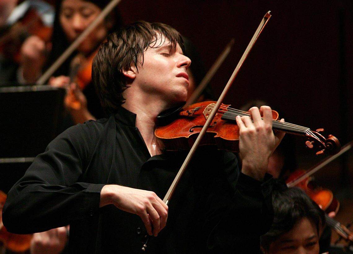 Violinist Joshua Bell will perform Oct. 2 at the Kauffman Center as part of the Harriman-Jewell Series.