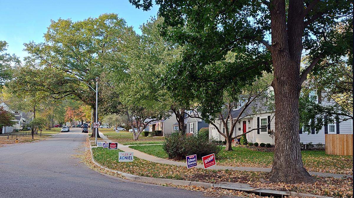 The suburb doesn’t have vacant land for continual expansion as Lee’s Summit or Overland Park do.