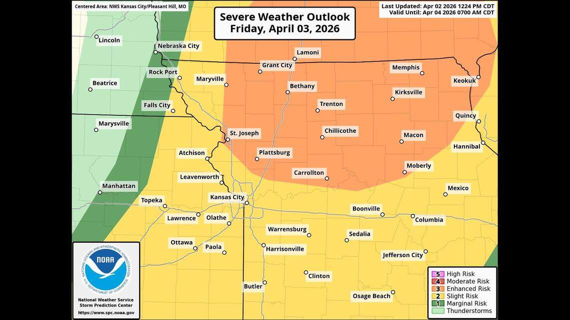 Friday storms could bring hail, damaging winds, tornadoes to KC. What to know