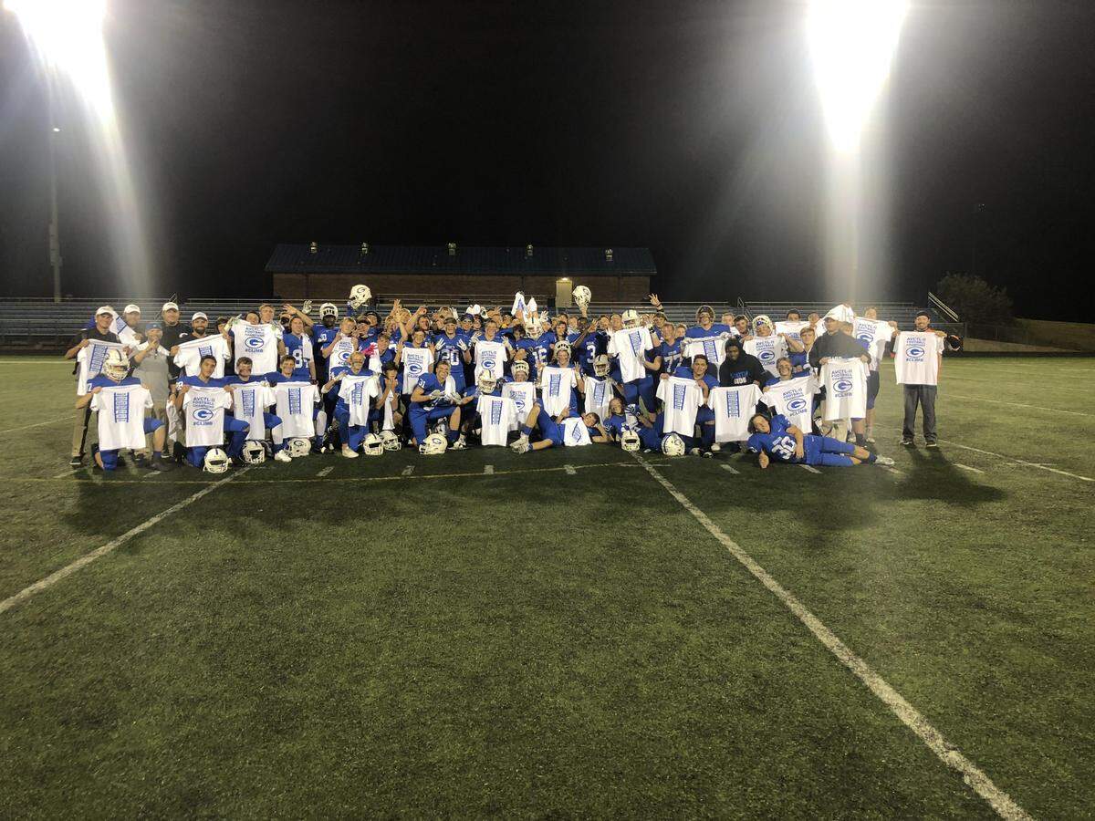 The Goddard Lions have won another league championship in football.
