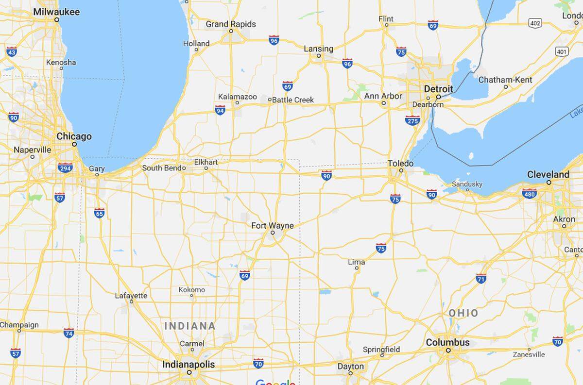 Dalton Shaffer drove through the middle of the night from Battle Creek, Michigan to Indianapolis, Indiana to deliver two pizzas to a hospice patient.