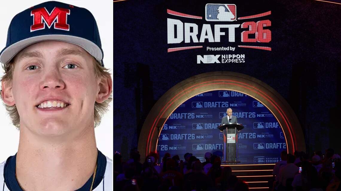 Royals add Mississippi starter Taylor Rabe with No. 30 pick in 2026 MLB Draft