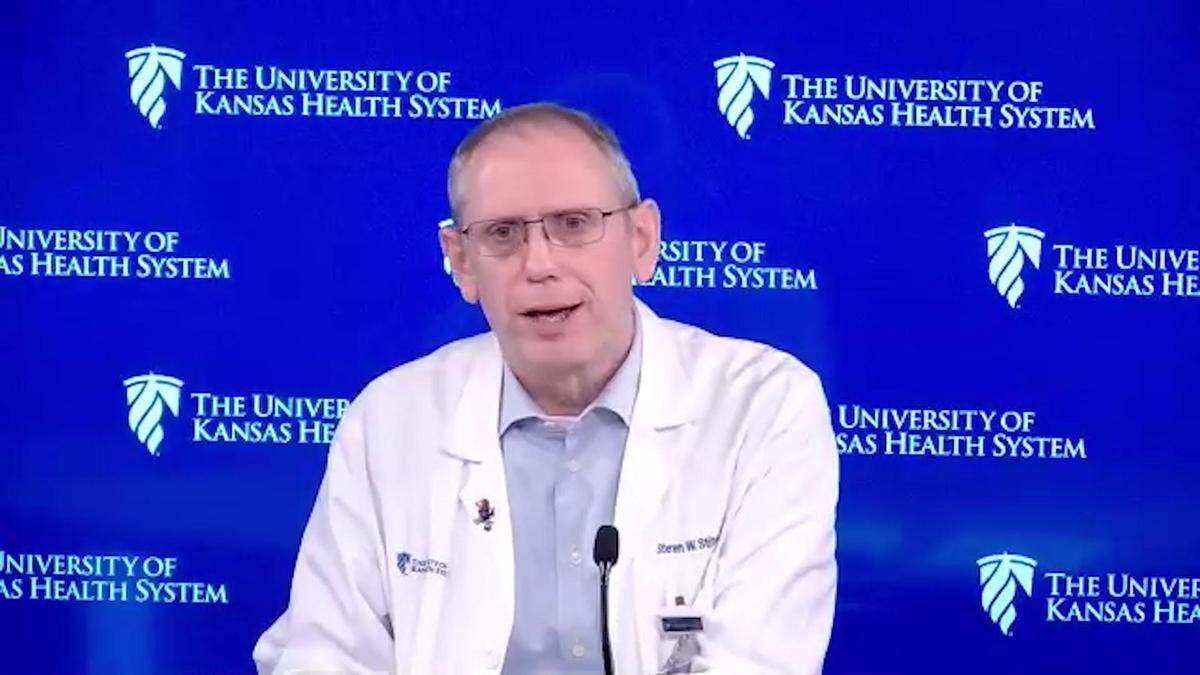Dr. Steve Stites, chief medical officer at The University of Kansas Health System.