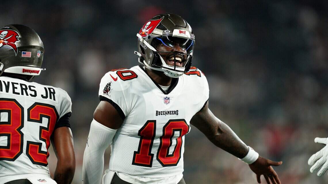 A ‘poised, relaxed’ Jalon Daniels stars for Buccaneers in NFL exhibition opener
