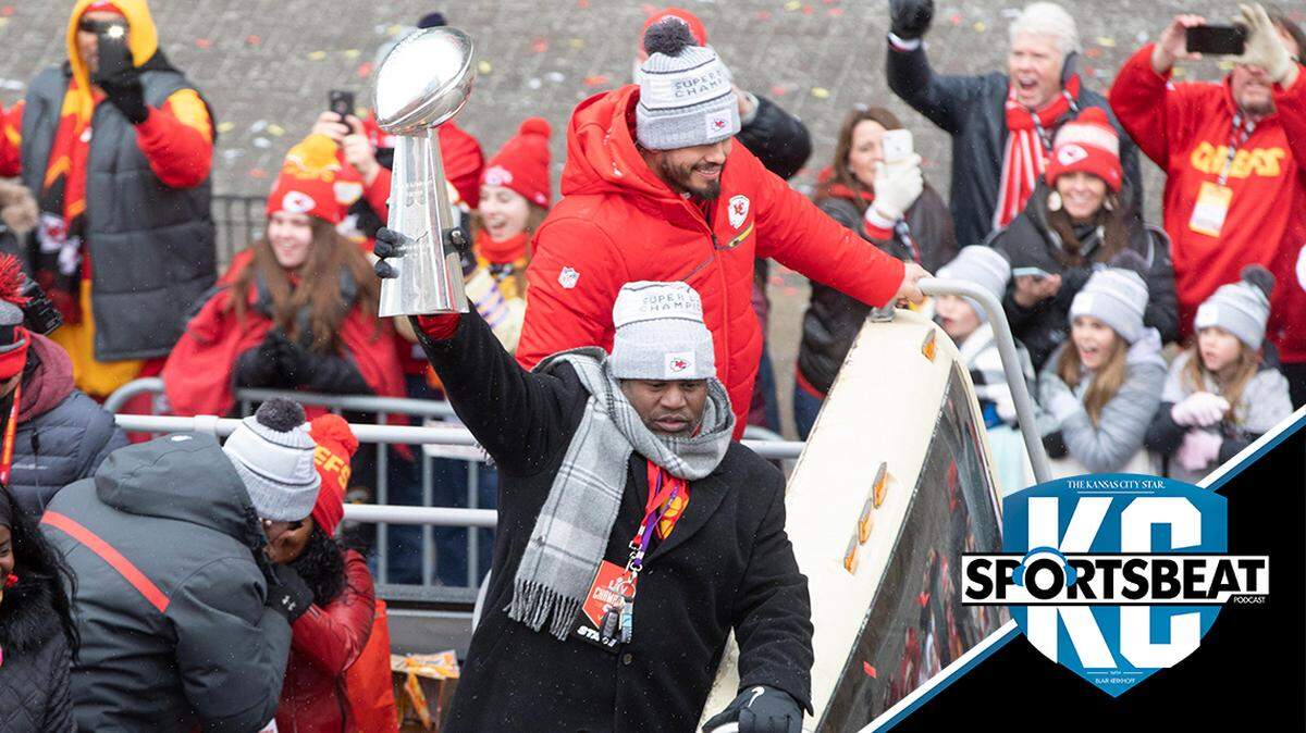 Chiefs offensive coordinator Eric Bieniemy was in a mood to celebrate Wednesday.