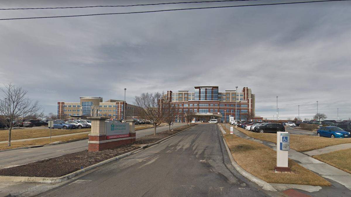 The Google Maps Street View image shows Centerpoint Medical Center in February 2019.