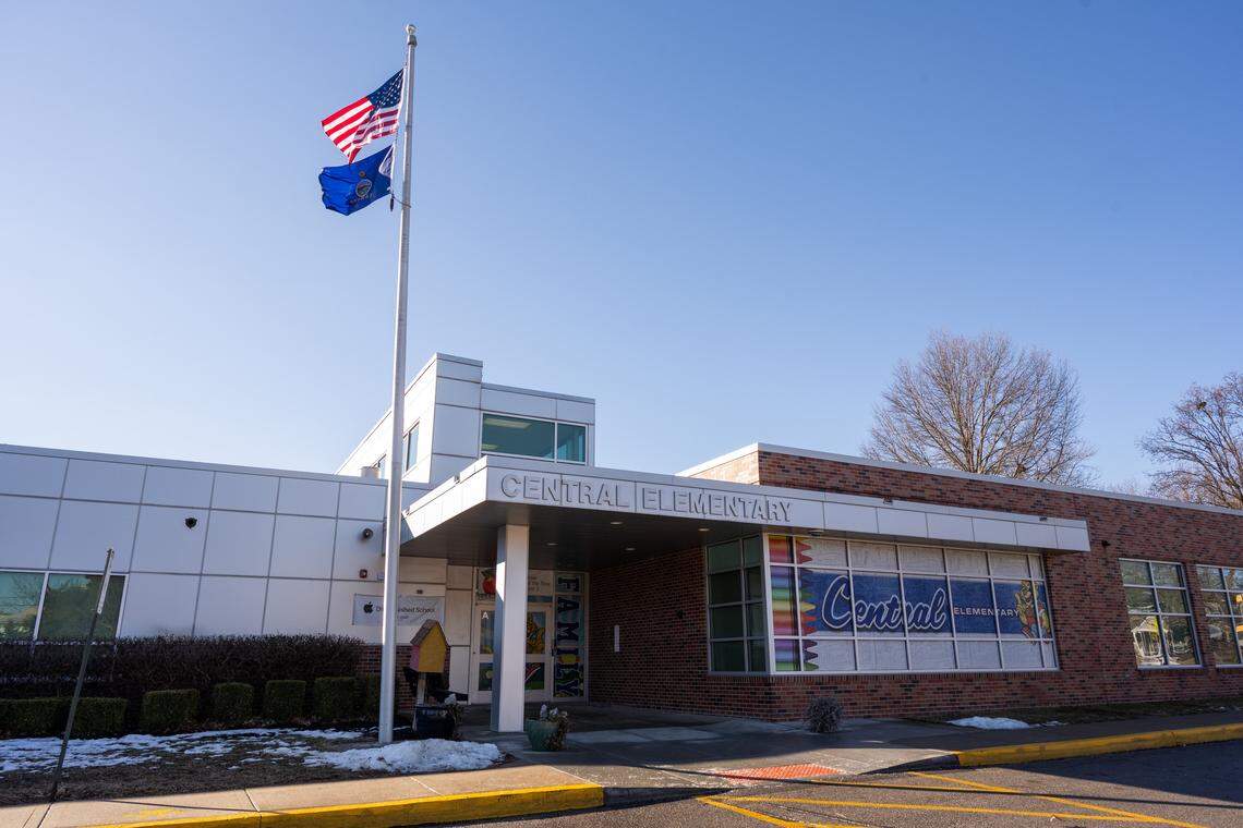 Central Elementary School on Friday, February 6, 2026, in Olathe.