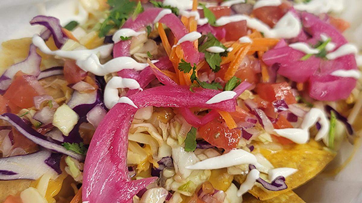 Chilakillers sells chilaquiles, tacos, tamales and other Mexican dishes.
