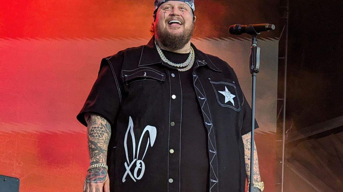 Jelly Roll performs in Ohio in August. His Beautifully Broken Tour comes to Kansas City on Wednesday.