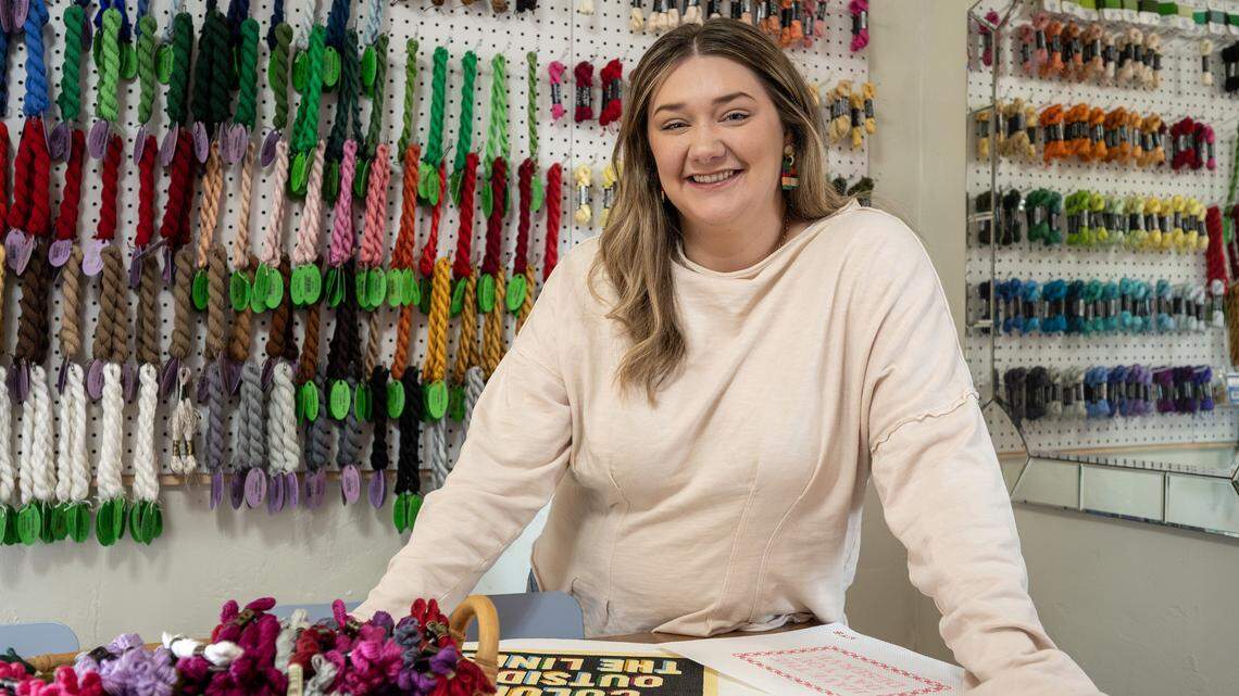 KC-native’s new needlepoint shop brings hub of creativity to downtown Parkville