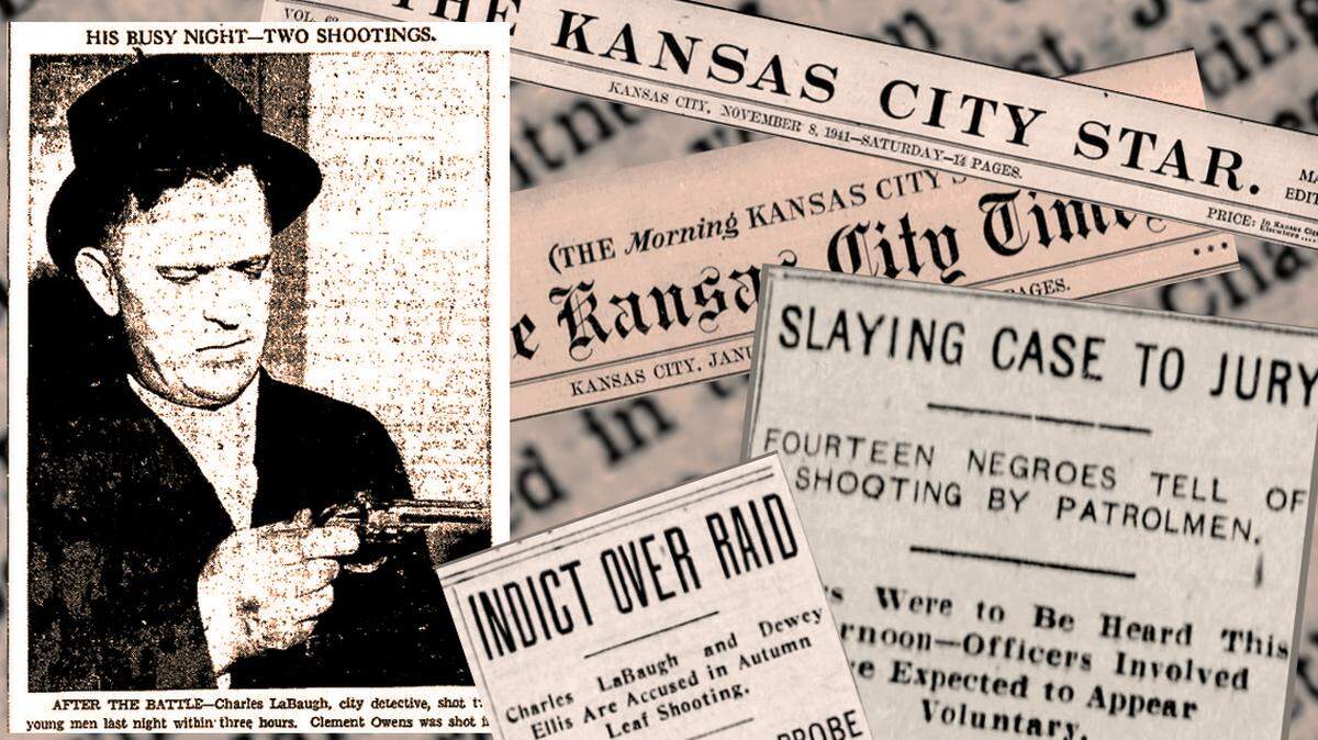 The Kansas City Star and Times covered the case of a 1941 police shooting from the cops' perspective.