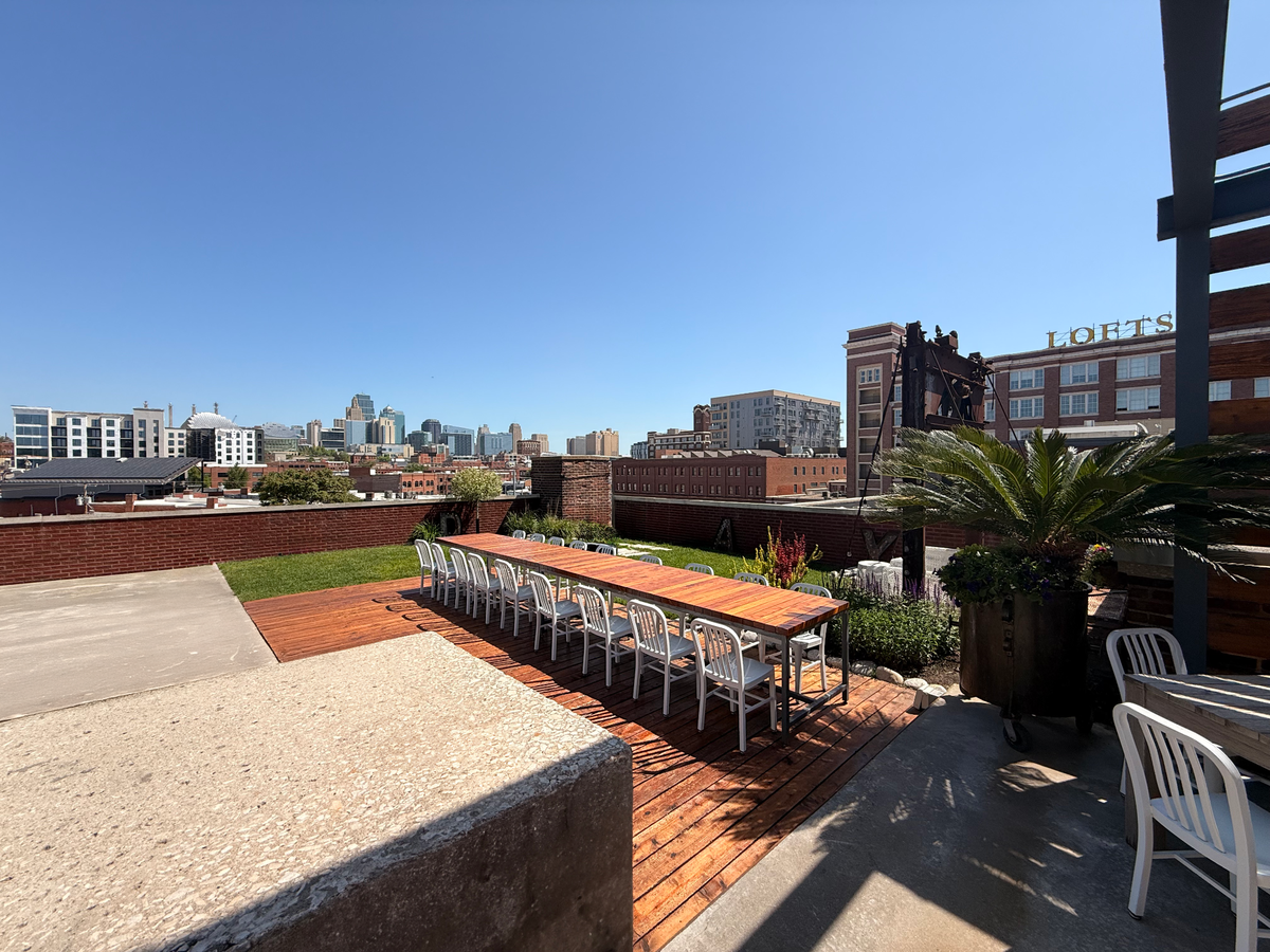 The rooftop at 2101 Broadway Blvd. will soon be transformed into a sky-high theater.