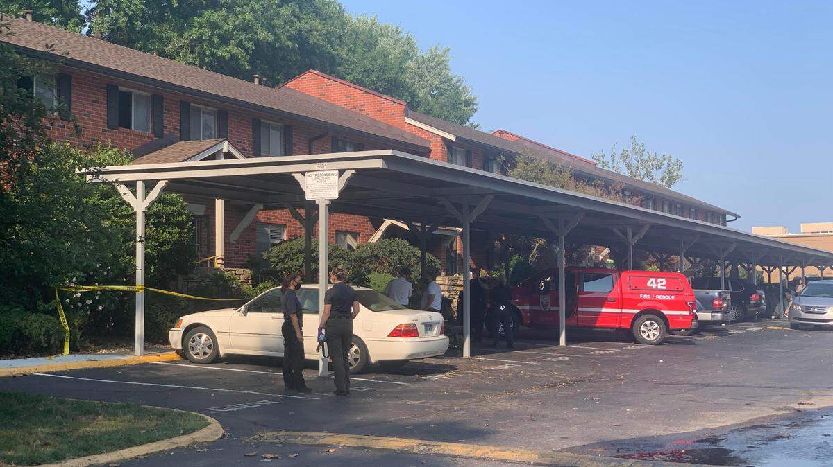 An Overland Park woman was found dead Tuesday after a fire started in a condo in the 9500 block of Outlook Drive, according to the fire department.